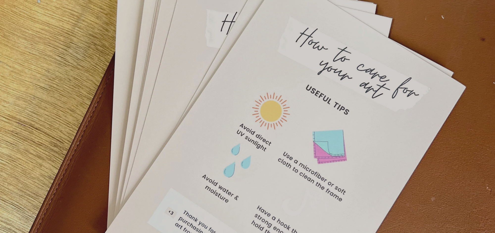 How to: Care for your Art