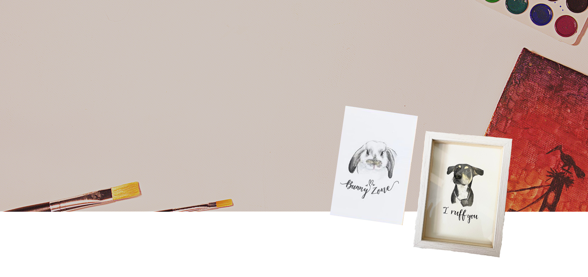 Behind the Scenes: The Making of a Watercolor Pet Portrait