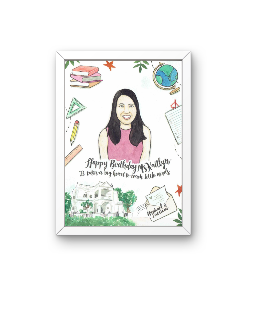 Custom Watercolor Portrait