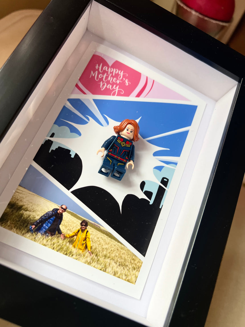 Superwoman Brick Frame (Mother's Day Special)